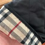 Burberry  London Classic Black Diamond Quilted Snap Up Barn Jacket Photo 5