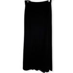 Vintage Black Velvet‎ Long Skirt Set Black Size undefined Photo 1