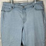 Old Navy  Sz 18 High Rise OG Straight Jeans Light Wash Photo 1
