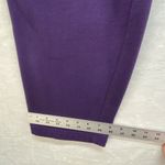 Susan Bristol Casuals 2 piece button up sweatshirt & pants Womens XL purple Photo 12