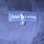 Polo Ralph Lauren Women Cotton Jersey Tee Pony Logo Dress Size S Blue Photo 3