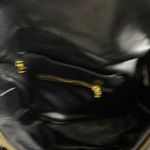 FAWN SOFT LEATHER DIAPER BAG BACKPACK GOOD CLEAN CONDITION INTERCHANGE STRAPS Black Photo 9