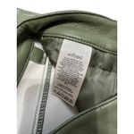 Wilfred  The Melina‎ super high-rise pant Vegan Leather pants green size 2 Photo 3
