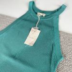Hem & Thread  Teal Blue Green Racerback Knit Sleeveless Knit Tank Top Size M Photo 5
