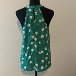 Le lis Green floral halter neck pleated blouse Photo 2