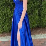 Faviana Royal Blue Prom Dress Photo 0