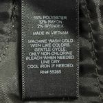 EXPRESS  Black High Rise Plaid Checkered Straight Leg Trouser Dress Pants Size 8 Photo 4