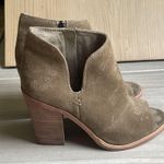 Vince Camuto Suede Kathleen open toe heel booties Photo 1