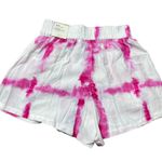 Calia Womens High Rise Cover Up Swim Shorts Size XS NWT Pink Tie Dye Beach Vaca Photo 8