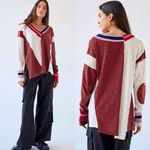 BDG Urban Outfitters Frazer Spliced Slouchy Sweater Photo 1