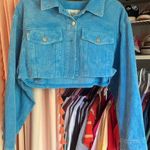 Corduroy Cropped Jacket Photo 0