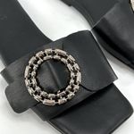 Open Edit Lely Slide Madalion Slide Square Toe Sandal Photo 3