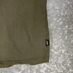 Vans  Junior's Olive Green Landscape Baby Tee - Size XS - Short Sleeve T-Shirt Photo 3
