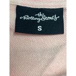 The Rolling Stones  Women's Pink Orange Long Sleeve Graphic Sweatshirt Top Size S Photo 3