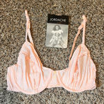 Jordache  Intimates Lightly Padded Bra Lace Trim Accents‎ 34C Photo 0