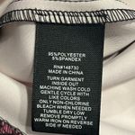 ECI NWT New York Black Purple Floral Print Scuba 3/4 Sleeve Midi Dress Size 8 Photo 6