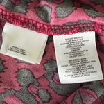 Anne Klein animal print burgundy and black Christmas blouse NWT Small Photo 4