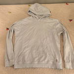 ONIA  Light Blue Hoodie Sweatshirt Medium Photo 0