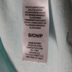 Gaiam  S Pastel Turquoise Yoga Top Photo 3