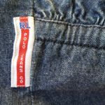 Polo Jeans Co Ralph Lauren Y2K Denim Navy Halter Dress Size 6 Blue Photo 9