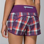 Lululemon  Plaid Shorts 4” Photo 0