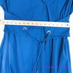 White House | Black Market New! Short Sleeve Collar Poplin Midi Dress, size S Photo 9