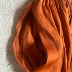 Kori - rust satin maxi skirt size small Photo 3