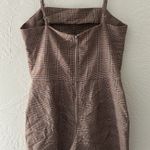 Houndstooth  spaghetti adjustable strap romper w/ pockets Photo 3