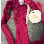 PQ Basic Ruched Teeny Bikini Bottom Zen Womens Size Small Photo 5