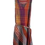 Anthropologie Dress Cecilia Prado Multicolor Knit Rainbow Stripe Small Photo 0