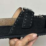 MIA   Brookie Black Studded Platform Sandals Photo 0