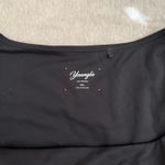 Young LA Long Sleeve Crop Top Black Photo 1