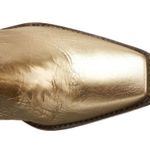 Vince Camuto  Stacked Heel Knee High Fashion Boots, Prosecco Foil Size 11M NWT Photo 4