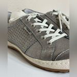 JOSEF SEIBEL "Caspian"Silver Metallic Sneaker, NEW! US 5 Photo 1