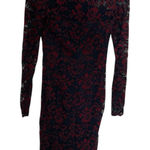 Ganni Gain Elegant Red and blue Lace Dress Flynn Photo 0