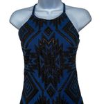 Anthropologie REVOLVE Parker Jaden Aztec Embellished Halter Open Back Sheath Mini Dress Photo 6