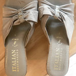 Italian Shoemakers Italian Shoemaker wedges size 8 Italy Cream Tan Photo 1