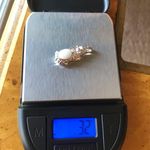 Natural White Jade Sterling Silver Dragon Pendant Photo 5