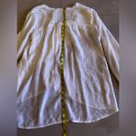 Sweet Wanderer  ‎ Boho Women's Blouse White summer beach lightweight M knitting Photo 13