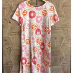 Fresh Produce Womens Pink Orange Floral Dress Size S Casual Cottage Photo 2
