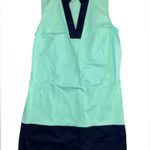 Sail To Sable TEAL & BLUE SLEEVELESS SHIFT DRESS Photo 1