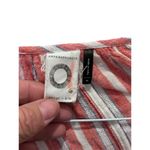 Akemi + Kin Anthropologie Akemi + Kim Striped Embroidered Tassel Boho Blouse Size Medium Photo 5