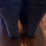 Jil Sander Jill Sander woll grey heels are a size 39 1/2 EU Photo 4