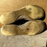 Salvatore Ferragamo  Espadrilles Flat Shoes Slip On Suede Leather Black 8 Photo 5