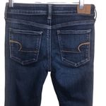 American Eagle 347. dark wash skinny jeans size 4 short Photo 2