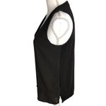 Michael Kors Dark Brown Sleeveless Layered Blouse Size M Photo 2