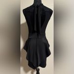 Charlotte Russe EUC Black Lace Top Peplum Dress size medium Photo 3