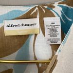 Alfred Dunner  Women's Floral Blazer - Blue and Brown Photo 5