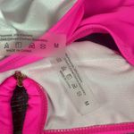 Hot Pink & Gold Metal Trim Strapless Bikini 2 Piece Swim Bathing Suit NEW M Size M Photo 5