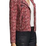 Joie  Silk Floral Moto Bomber Jacket – Size M Photo 1